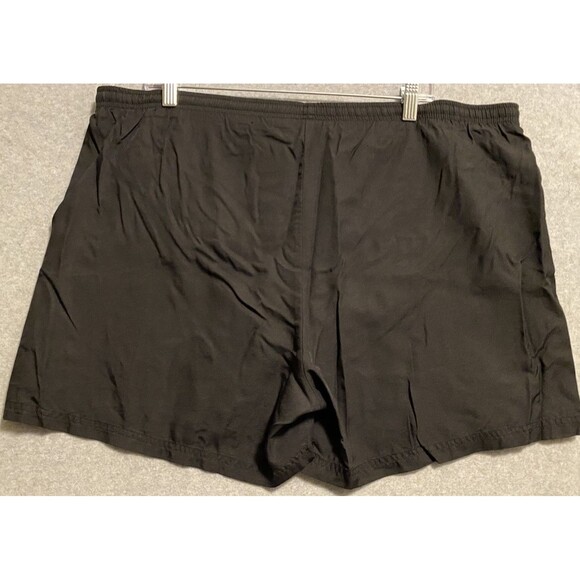 Nike Dri Fit Shorts Mens XL Black Briefs Activewear Polyester Pull On Drawstring - Picture 2 of 13